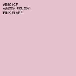 #E5C1CF - Pink Flare Color Image